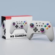 ECHTPower Wireless Gamepad with Hall Effect Joystick and Adjustable Turbo for Switch 2 and PC (Dark Gray)