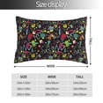 thumbnail image 2 of Salouo Colorful Geometric Figures Pattern Pillow Cases,1PC Pillow Covers with Envelope Closure Decorative Pillow Case for Bed Couch,Pillows Not Included-14"x20", 2 of 6