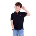 thumbnail image 6 of U.S. Polo Assn. Boys Short Sleeve Pique Polo Shirt, Sizes 4-18, 6 of 6
