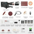 thumbnail image 4 of Versatile 350W Electric Sander with Digital Display - Variable Speed, Dual Use, Includes Soft Shaft, Sanding Discs, and Polishing Wheel (US/EU Plug), 4 of 6