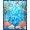 Blue Multi, Pattern 14, variant on ODIKA Starfish Ocean Nautical Wave Seashell Border Bathroom Coral Reef Stain Resistant Low Profile for Dorm Room, Small Living Apartment