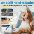 thumbnail image 3 of Mooncat Waterless Cat Shampoo, No Rinse Foam for Kittens & Seniors, Licking Safe Dry Bath & Dander Reducer, 5 oz, 3 of 6