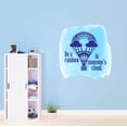 thumbnail image 2 of Children Be A Reainbow In Someones Cloud Uplifting Quote Wall Decal Decoration Hot Air Balloon Adventure Beautiful Rainbow and Stars Lasts Years and Easily Removable - Size: 27 In(W) x 30 In(H), 2 of 5