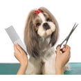 thumbnail image 5 of Peine de acero inoxidable para mascotas, peine de aseo para mascotas, peine de dientes redondos para perros y gatos con pelo enredado (19 x 4 cm), 5 of 5