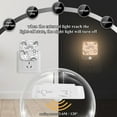 thumbnail image 4 of Yayeee LED Night Lights with Motion Detectors Auto Dusk to Dawn Light Sensors, 2 Pack, Rainbows, 4 of 7