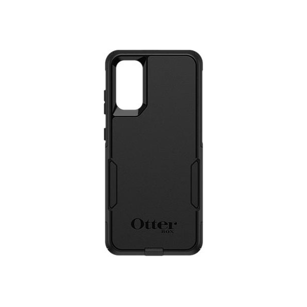 OtterBox Commuter Series - Back cover for cell phone - polycarbonate, synthetic rubber - black