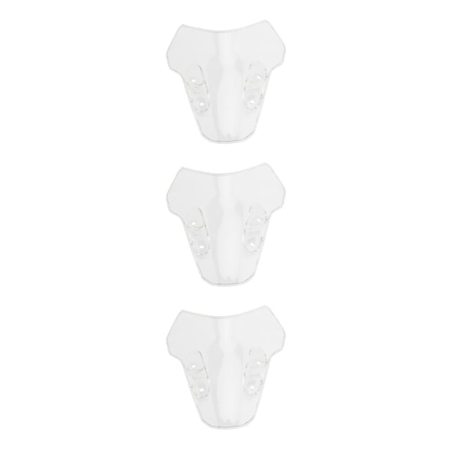 relayinert Constructed With ABS Plastic Motorcycle Windscreen Offers Long-lasting transparent 3Set
