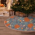 thumbnail image 5 of Sikiie Floral Squirrel Nativity Christmas Tree Skirt, Jesus Christian Winter Holiday Tree Mat Decoration(30-48IN), 5 of 6