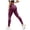 Brick Red, variant on Women Leggings Butt Lifting Leggings for Women Gym Seamless Pack of 2 Workout Leggings Mid Low Waist Tummy Control Yoga Pants,White