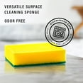 thumbnail image 2 of DecorRack 14 Cleaning Scrub Sponges for Kitchen, Dishes, Bathroom, Non-Scratch Scouring Pad, (Pack of 14), 2 of 6