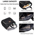 thumbnail image 3 of Bolsa LMGO Medium para mujer con múltiples bolsillos, color negro, 3 of 6