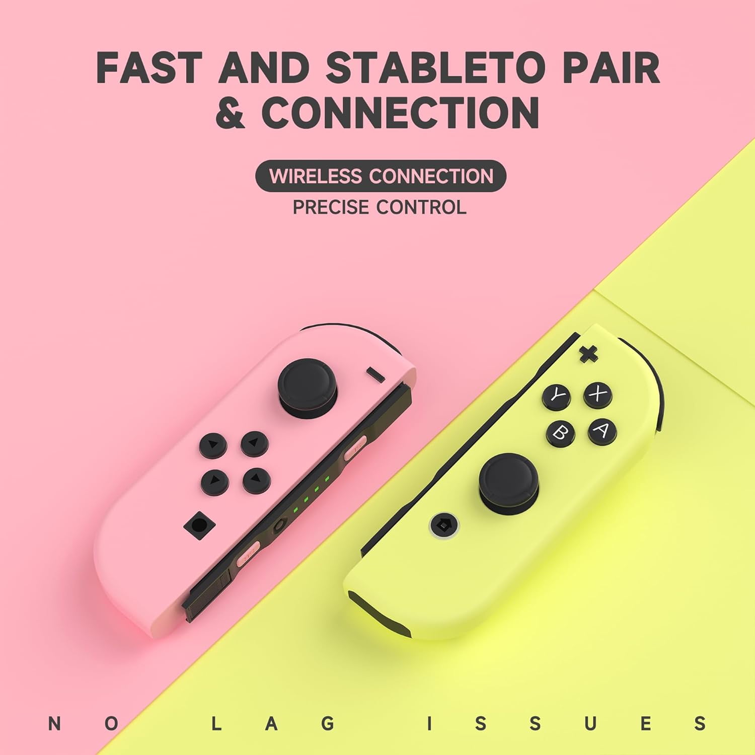 STARPOWXYC Joy Pad for Nintendo Switch, Pink, Left and Right