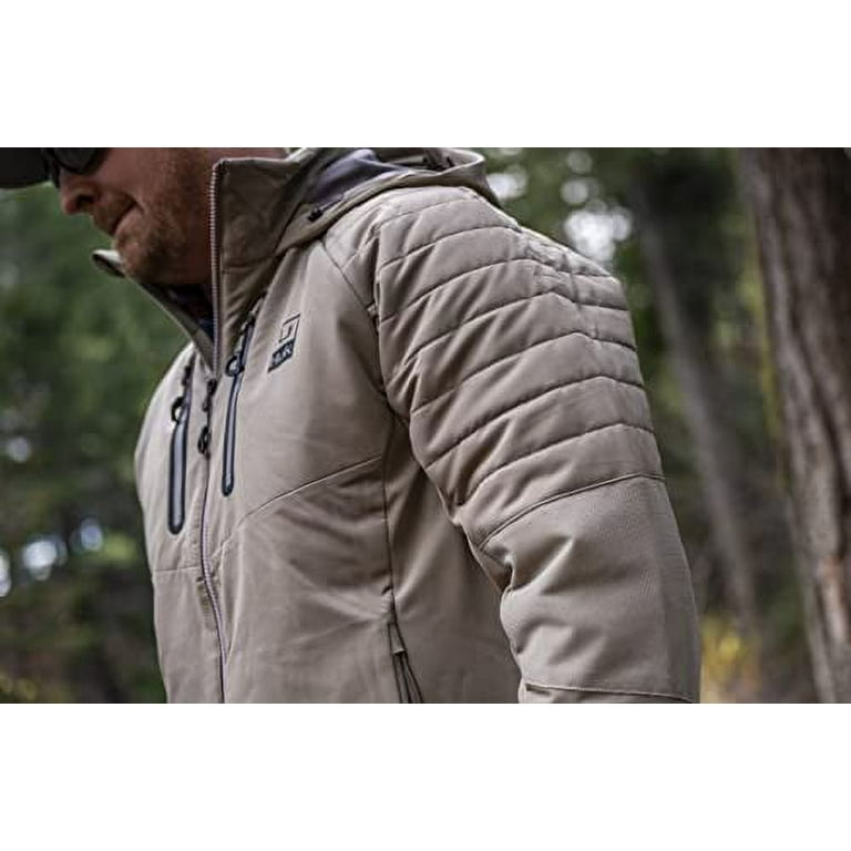 HUK Men's Standard ICON X Superior Hybrid Jacket Water Resistant & Wind  Proof, Fallen Rock, XX-Large 