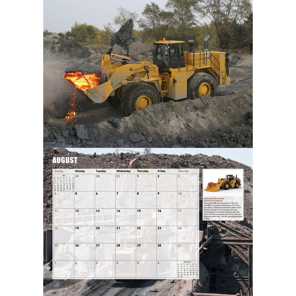 Caterpillar Calendar 2024 (Other) - Walmart.com