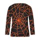 thumbnail image 4 of Ailaofu Ladies Long Sleeve Halloween and Christmas Decorative Basic V-Neck Casual Shirt Fashion Tops, 4 of 5