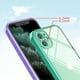 thumbnail image 4 of Luxury Plating Square Frame Silicone Transparent Case on For iPhone 11 12 13 14 15 Pro Max X XR XS Max 7 Plus Clear Back Cover, 4 of 5