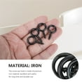 thumbnail image 3 of 30 Pcs Eye Hooks Screw Self Tapping Heavy Duty Stainless Steel Ceiling Outdoor Hanging Bolt for Indoor, 3 of 6