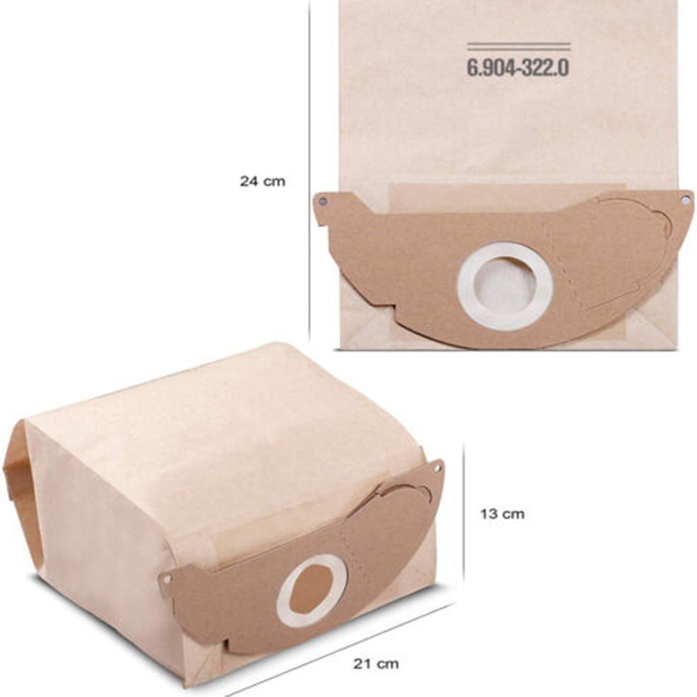 For Karcher Wet Dry WD2 WD2.200 MV2 A2004 Vacuum Cleaner for Hoover Bags Filters