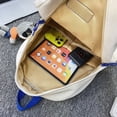 thumbnail image 4 of School Bag Harajuku Simple Junior High School Student Backpack Day Backpack, 4 of 7