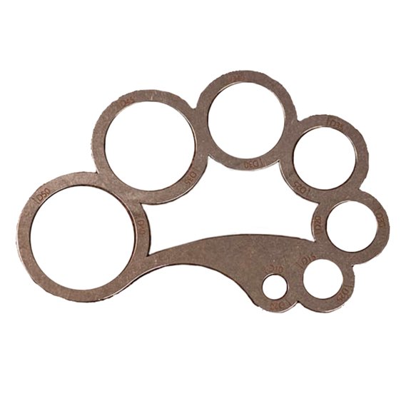 Smooth Leather Cutting Tool Multi Drawing Tool Multipurpose Curve Ruler Set Pattern Fashion Ruler DIY Projects for Building , Style B