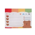 thumbnail image 2 of Blocs de recordatorio de mensajes creativos para manualidades de papel de notas de niña de dibujos animados (estilo R) Ndcxsfigh Libre de BPA, 2 of 6