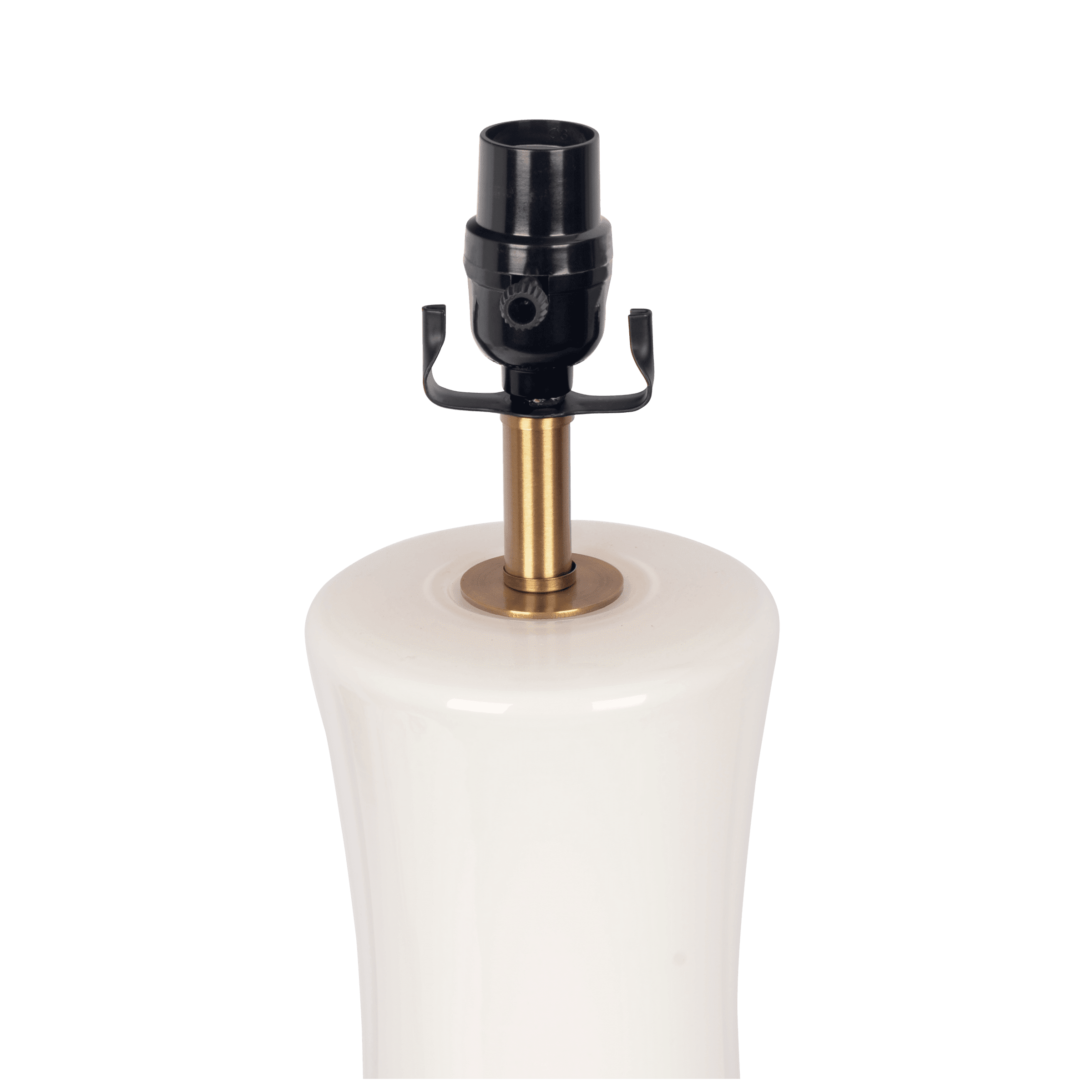 Cascade Glass Lamp Golden Base Off White Glass Table Lamp,Beige,Gold,White Brass,Glass Lighting Lamps