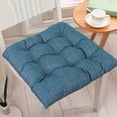 thumbnail image 5 of Memory Foam Chair Cushion | Non-Slip Universal Seat Pad for Office, Car, Dining | Polyester | Red Blue Gray | 15.75"x15.75"x2.17" | Cloud-Like Comfort | All Seasons | Durable, Easy-Clean, 5 of 7