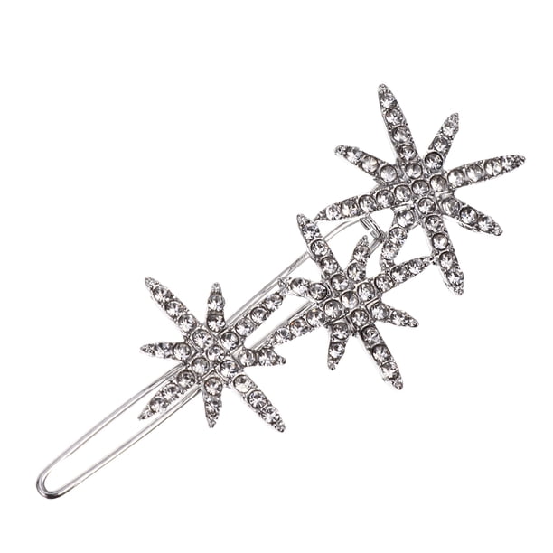 Pasador de pelo de cristal, pinzas de pelo brillantes, accesorios para el cabello de moda para niñas
