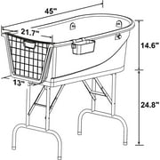 SHELANDY 45 Pet Grooming Bathtub Dog Wash Station | Heavy Duty Bathing Tub