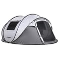 thumbnail image 3 of Echosmile 4-6 Person Gray Pop Up Tent, 3 of 13
