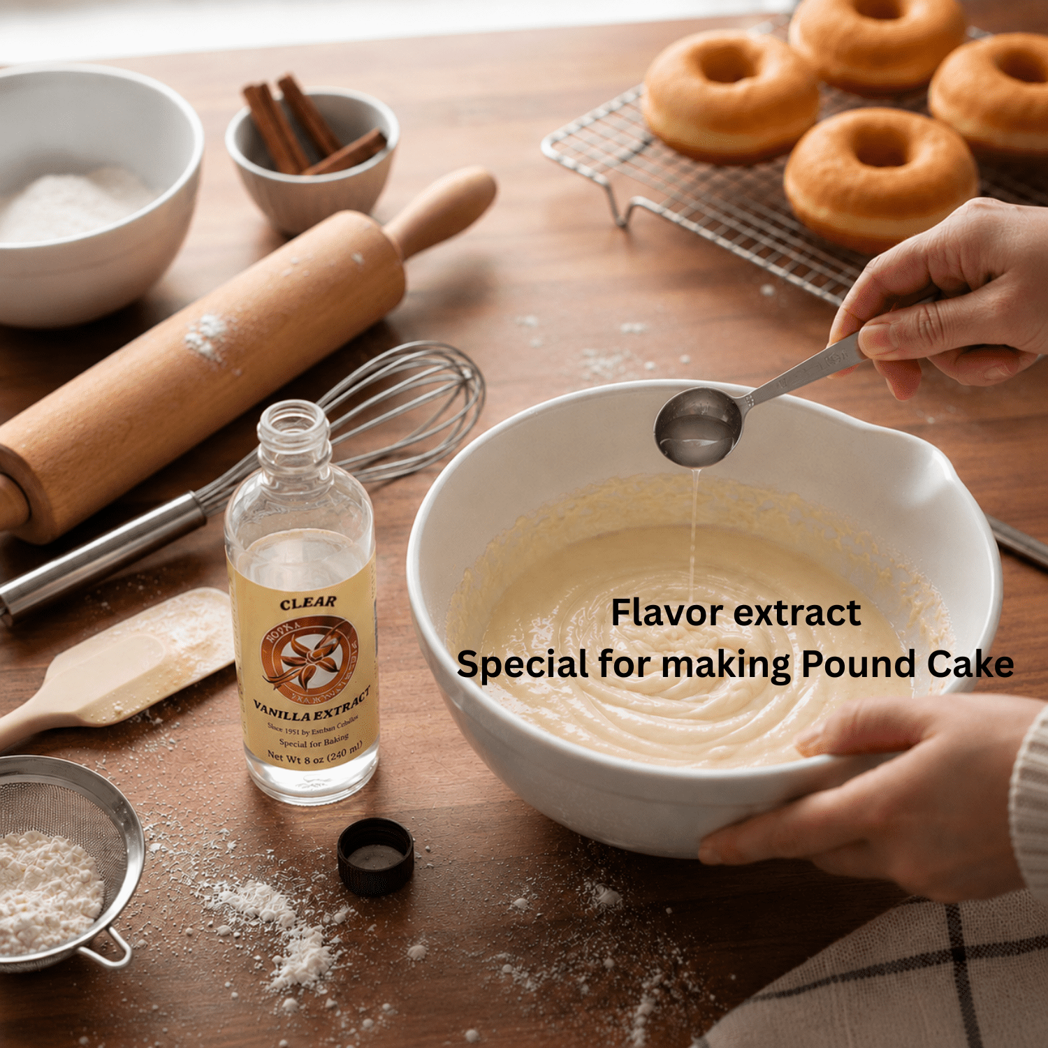 Royal Artisan Vanilla Clear Vanilla 8 oz, Special for Baking