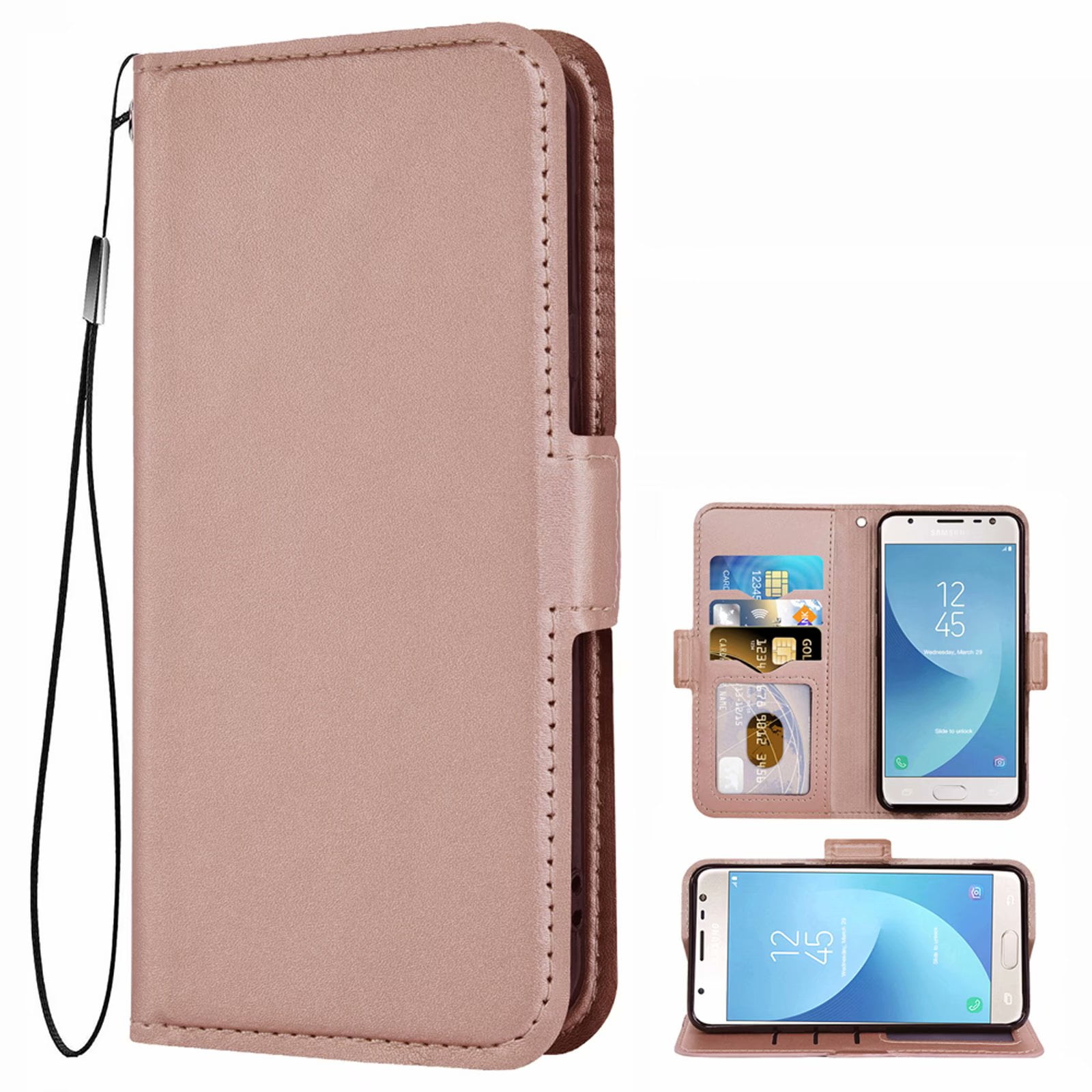 Flip Case for Samsung Galaxy A80/A90 Luxury Leather Bussiness Phone Case Cover for Bussiness Gifts with Free Waterproof Case 