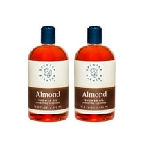 Spenser & Jensen Luxurious Almond Shower Oil 16.8 Oz, 2 Pack