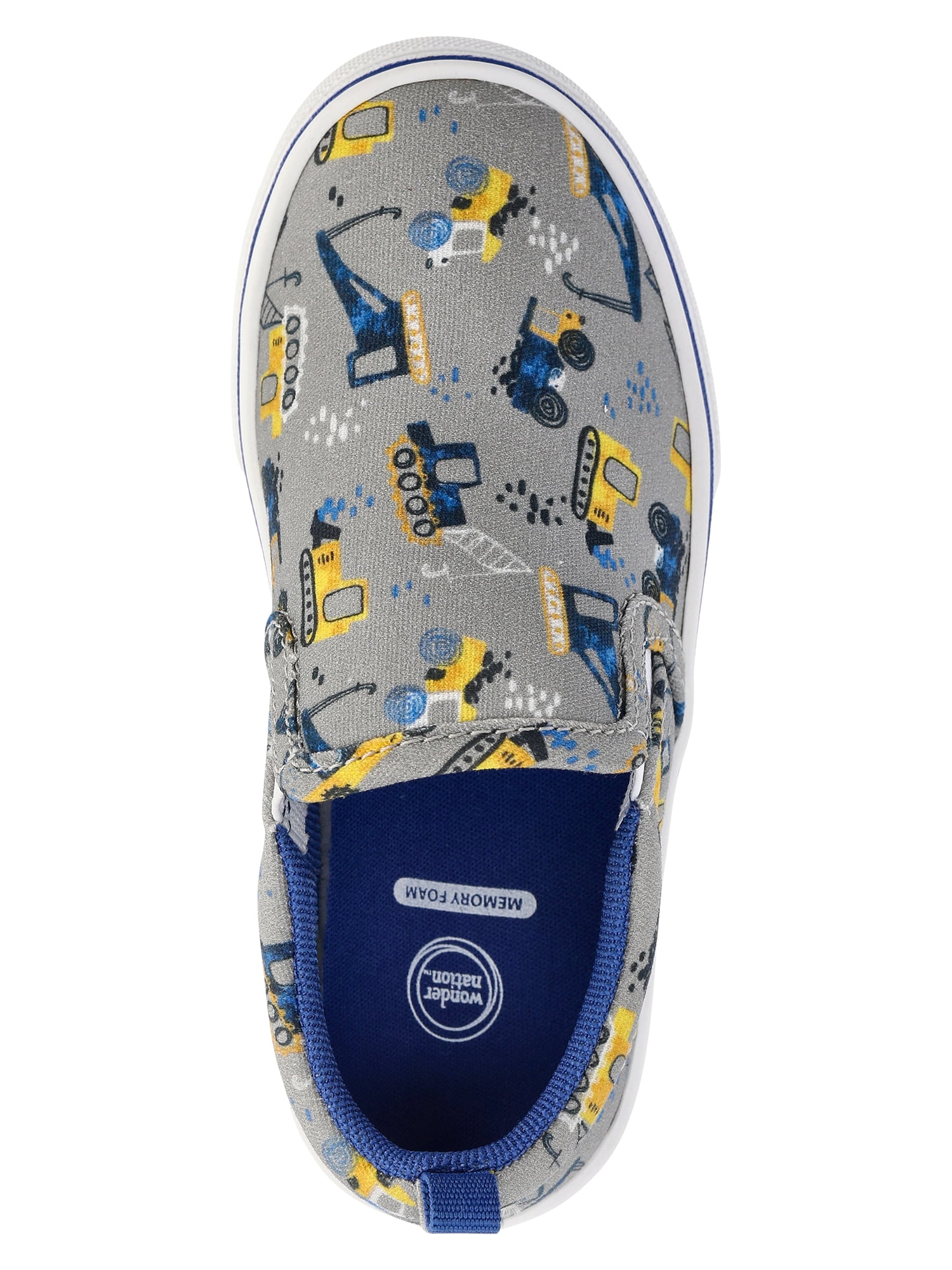 Wonder Nation Toddler Boys Casual Slip On Sneakers