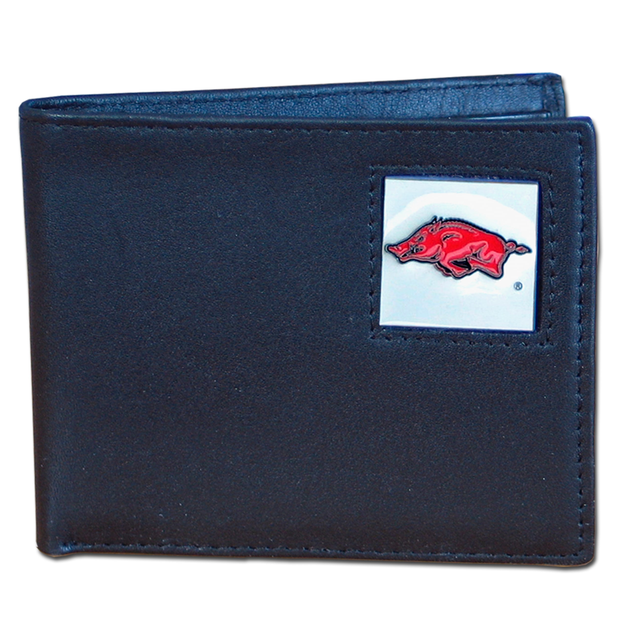 Arkansas Razorbacks Leather Bi-fold Wallet Packaged in Gift Box - image 2 of 2