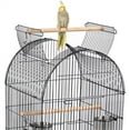thumbnail image 3 of Yaheetech Cage à Oiseaux Roulante en Métal de 59 Pieds' H avec Support, Noir, 3 of 8