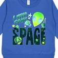 thumbnail image 3 of Inktastic I Need Some Space Cute Alien Toddler Sweatshirt, 3 of 4