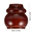 thumbnail image 2 of FRCOLOR Wooden Furniture Foot Couch Foot Replacement Dresser Leg Sofa Leg Supply, 2 of 8