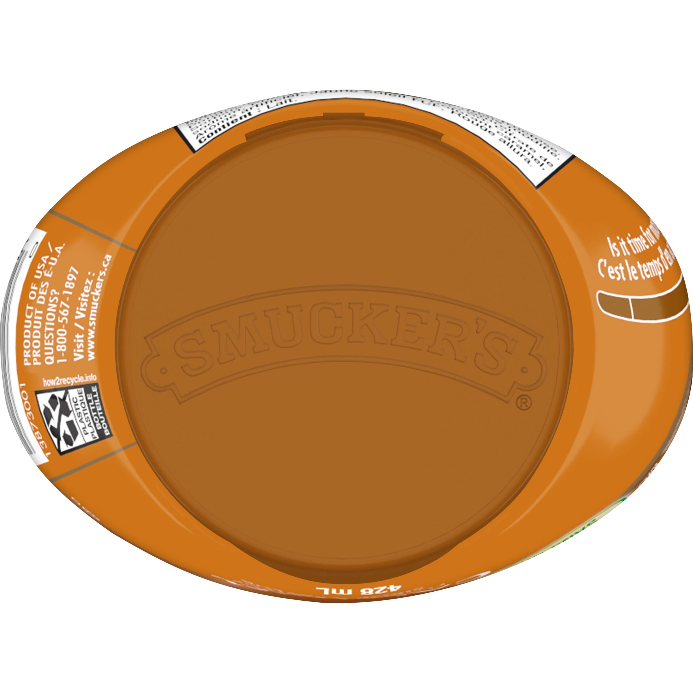 Sirop pour sundae Smucker's, sirop aromatisé au caramel, 428 ml 428 ml