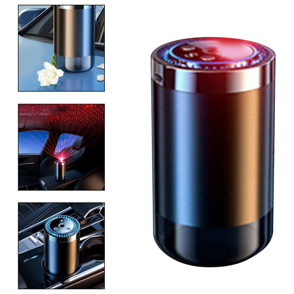 Smart Car Air Freshener Rechargeable Car Aromatherapy Diffuser Starry Light
