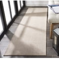 thumbnail image 3 of SAFAVIEH Sisal Performance Tendrils Solid Indoor/Outdoor Runner Rug, Beige, 2'2" x 8', 3 of 16