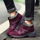 thumbnail image 2 of Botas de nieve con forro polar, cálidas, para mujer, de algodón, de grosor medio, para exteriores, informales, de talla grande, 2 of 6