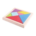 thumbnail image 4 of Juegos manipulativos de Tangrams de madera para niños, bloque de patrón de forma, bloques lógicos cerebrales para edades de 4 a 8 años, regalos de, 4 of 9