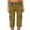 D109/Yellow, variant on Afdoent Capri Pants For Women Summer Women Multi Pocket Trousers Outdoor Casual Sports Cropped Pants Overalls Thin Loose Cargo Pants Fashion Vacation Clothes