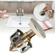 thumbnail image 5 of Filtro de drenaje de rebote universal para lavabo de 35 mm,Filtro de drenaje emergente para lavabo,Tapón de drenaje para fregadero de baño con cesta,Accesorios de núcleo de salto de filtro, 5 of 8