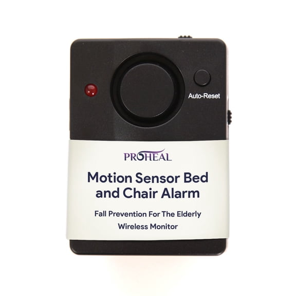 ProHeal Bed Alarm For Elderly Dementia Patients, Fall Prevention Motion Sensor - Wireless Chair Alarm