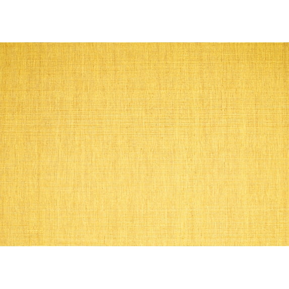 Ahgly Company Machine Washable Indoor Rectangle Abstract Yellow Contemporary Area Rugs, 4' x 6'