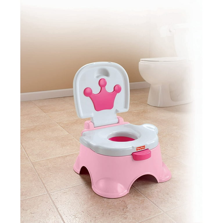 Fisher Price Pink Princess Stepstool Potty