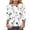 Blue, variant on Women's Casual 3/4 Sleeve T-Shirts Round Neck Cute Tunic Tops Basic Tees Blouses Business Work Tee Top (Blue, XL)