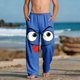 thumbnail image 1 of Pantalones largos para niños y niñas, de moda, estampados, casuales, de playa, con bolsillos., 1 of 9